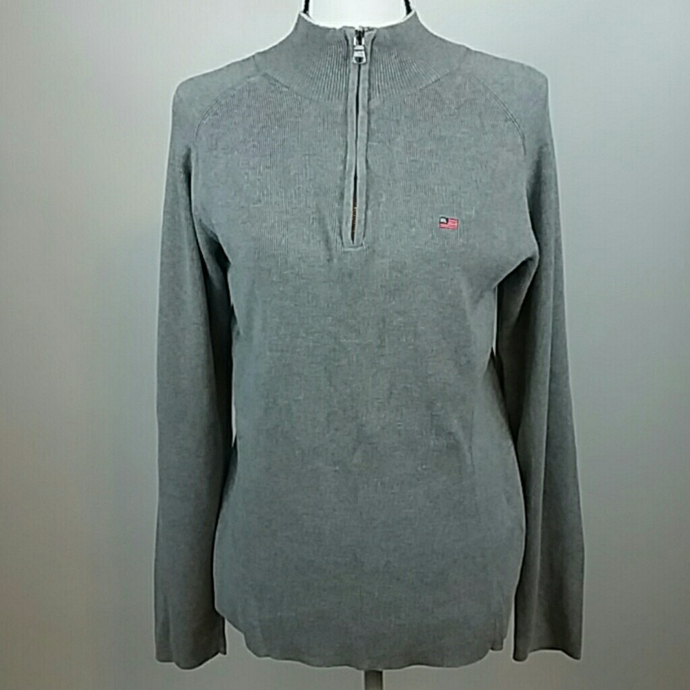 Polo jeans co quarter zip turtle neck sweater
